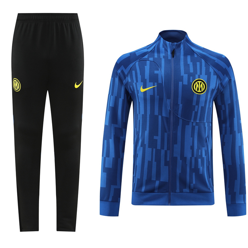 23 Inter Milan Blue Print Suit